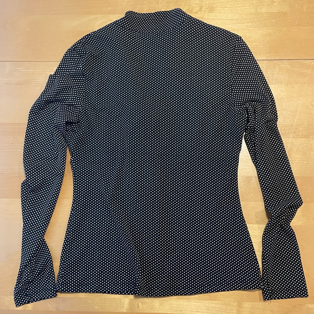 INC International Concepts V-Neck Tie Front Blouse Size Small - Picture 8 of 10